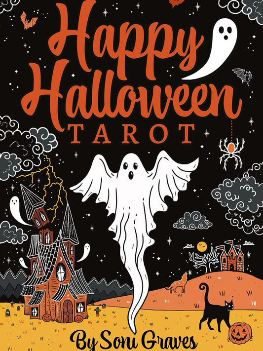 Happy halloween tarotkort från Soni Graves