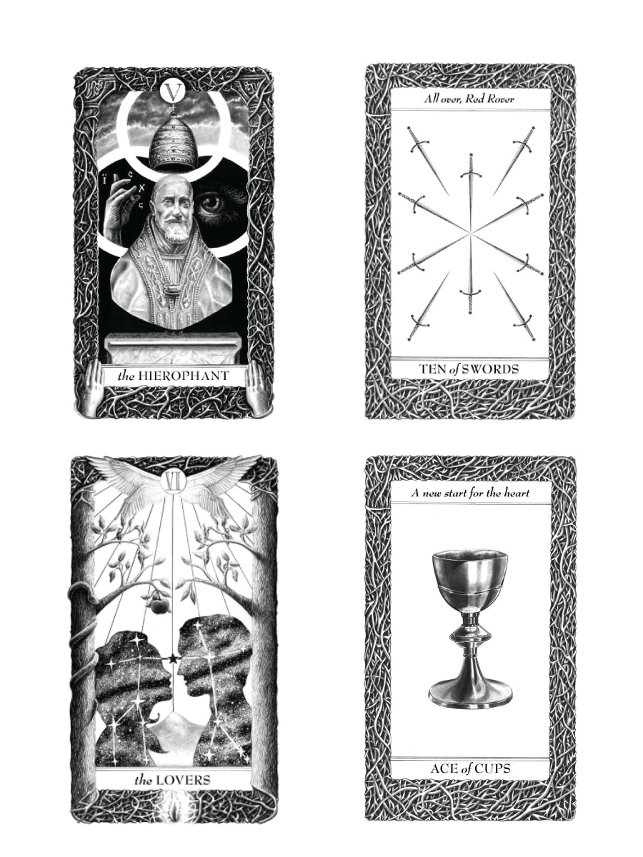 Exempel på tarotkort Eternal Tarot